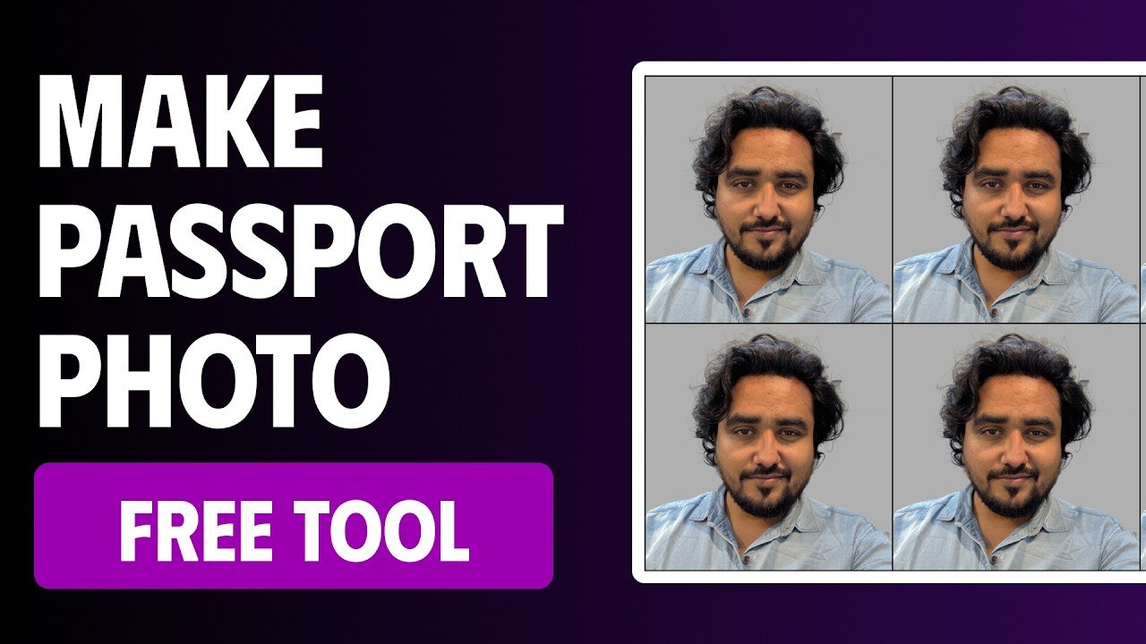 Passport Photo Tool